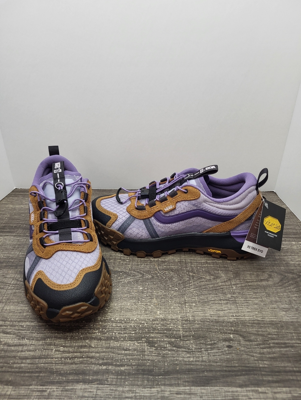 VANS MTE XS TREK EVO PURPLE HIKING SHOES VIBRAM WOMEN'S 7 NEW